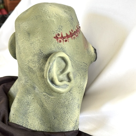 Gently Used 2006/07 Rare  Mario Chiodo Frankenstein Monster Latex Halloween Mask - Picture 7 of 15